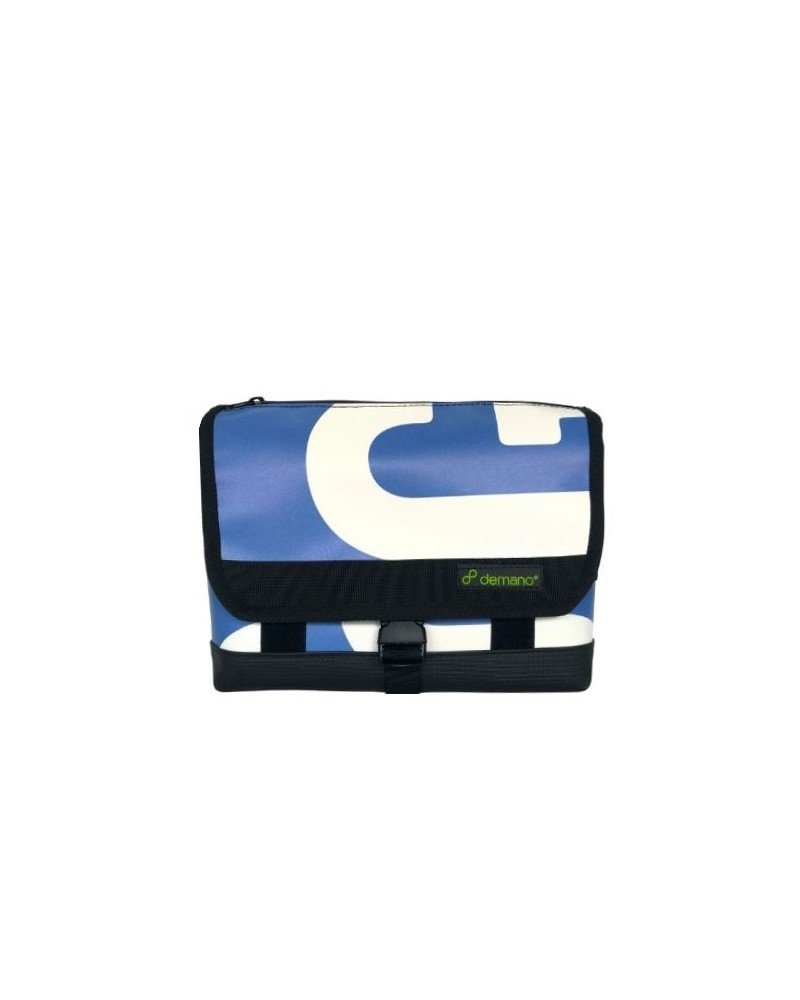 Ribera-Recycled Waterproof Mini Brompton Bag-Blue