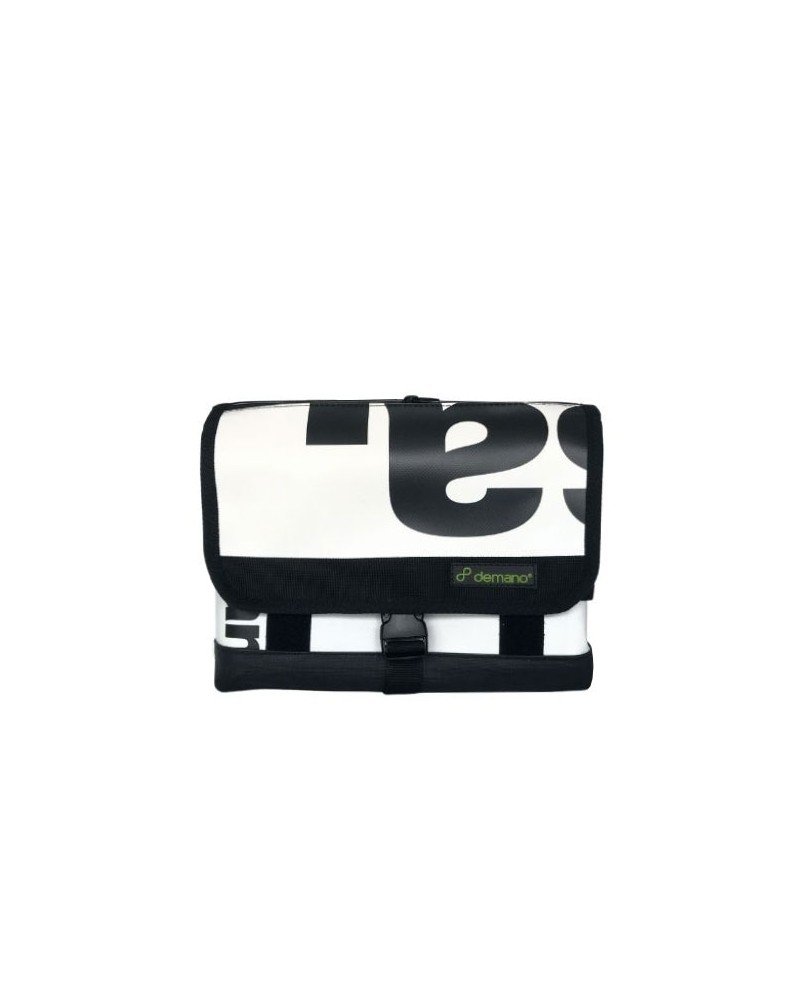 Ribera-Recycled Waterproof Mini Brompton Bag-White