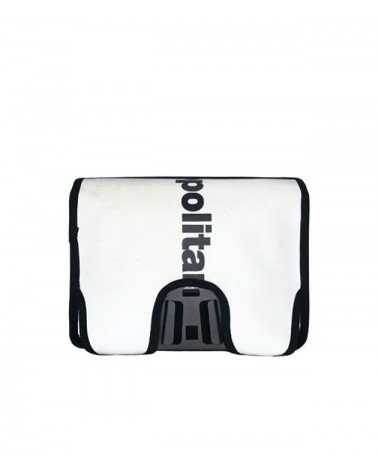 Ribera-Recycled Waterproof Mini Brompton Bag-White