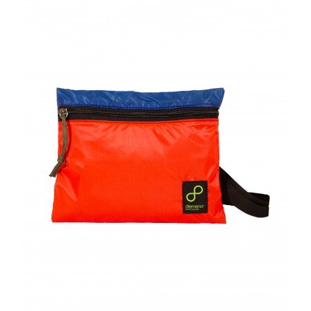 Joan_Mini Bag from Recycled Parachute_orange blue