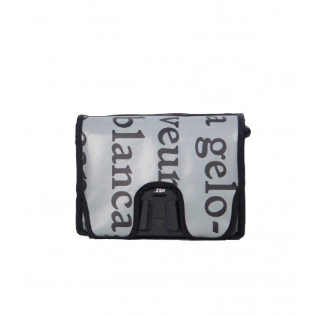 Ribera-Recycled Waterproof Mini Brompton Bag-Grey