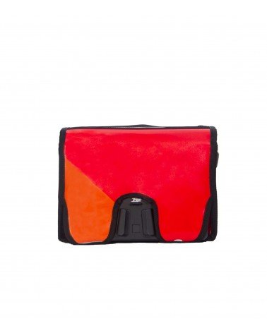 Ribera-Recycled Waterproof Mini Brompton Bag-Red