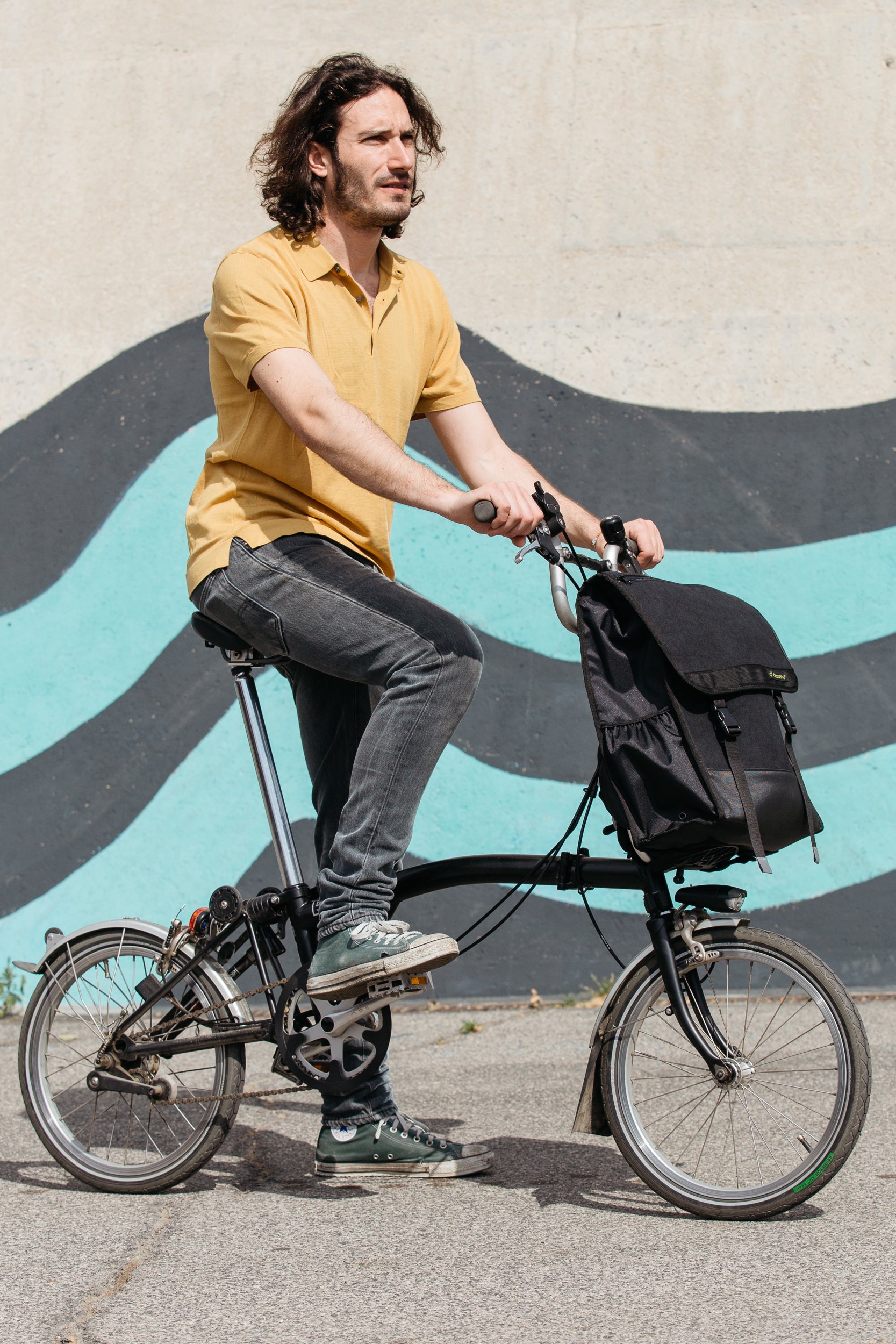 VERDI PET Brompton Backpack made from recycled PET plastic bottles